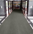 Commercial floor mats can be customized with tire pattern carpets. The hotel entrance anti-skid mat logo is the same as Wanda Mall