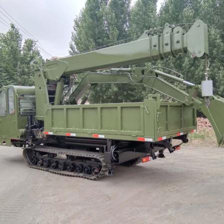 Four wheel drive, four different types of lifting and digging integrated machine, time-sharing four wheel drive hydraulic operation, lifting and digging transport vehicle, supporting customized Fuyou