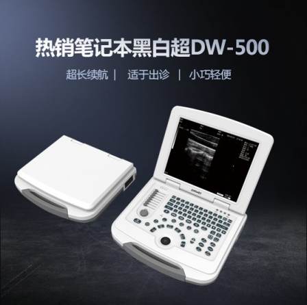 The DW-500 laptop fully digital ultrasound diagnostic instrument is easy to operate
