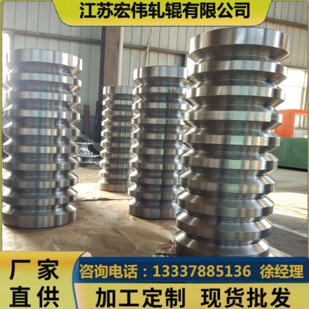 Continuous hot rolling, straightening, shaping, high toughness, and wear-resistant production of Hongwei angle steel special rollers