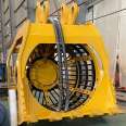 200 excavator rotary screening bucket sand and gravel separation drum hydraulic screening cage