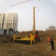 CFG long screw drill pilot hole 15m crawler hydraulic chassis Pile driver dual cylinder pressurization