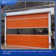 PVC fast Roller shutter, sound insulation and noise reduction, special Zhenchao door for sand and gravel plant of blue cement plant