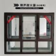 Customized steel fire-resistant windows, fireproof doors and windows, shopping malls, community hospitals, and powerful general processing phones