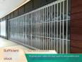 Jinqin Supermarket's Silent and Windproof Rolling Gate Delivery Timely Professional Team