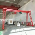 16 ton flower frame gantry crane for workshop single beam gantry crane material yard and freight yard