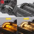 Lei Xing Corrugated Light 6w Outdoor Ancient Building Tile Roof Light Penthouse Tile 24V Crescent Light LX-WLD-018