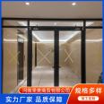 Aluminum clad steel fireproof glass partition, all steel fireproof partition profiles support customized Jianmei