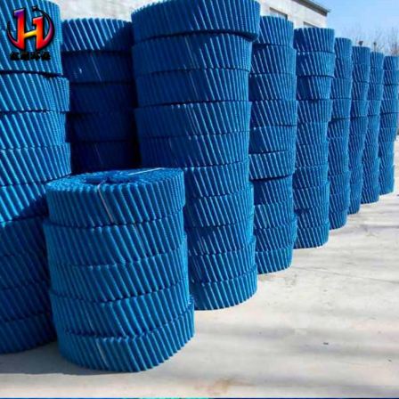 Cooling Tower Filler S-wave Honeycomb PP Filler Specification and Model Hongzhao Manufacturer's Oblique Pipe Filler