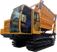 Large tonnage steel tracked transport vehicle 10 tons, 20 tons, and 30 tons, suitable for all terrain and large scale