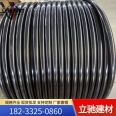 PE water supply pipe, directly buried polyethylene pipe, PE self incoming pipe, large diameter 315 drinking water pipe, black 1.0Mpa