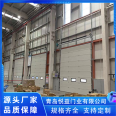 The factory logistics workshop quickly improves the use of doors with good sealing performance. Colors can be selected from Yueyi Door Industry