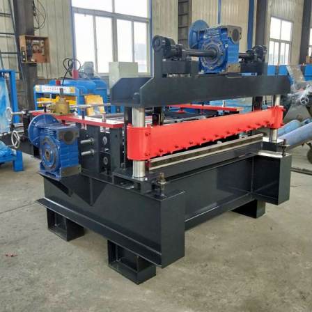 Fully automatic thickened color steel plate leveling machine, stainless steel leveling machine equipment, customized cold bending forming machine