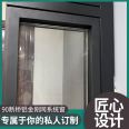 Lockwood aluminum bridge cutoff aluminum doors and windows, new anti-theft windows, double glazed system windows, shipped nationwide