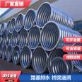 Steel corrugated culvert pipe bridge, large-diameter corrugated pipe with a diameter of one meter