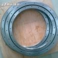 High precision four point contact ball type rotary bearing with small clearance and lightweight rotary bearing with external teeth