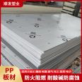 PP flame-retardant board, dark gray polypropylene material, acid, alkali, wear-resistant, and heat-resistant customized board