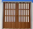 PVC folding door, concealed door for shops, kitchen, bathroom partition, nail free punching, gas acceptance, expansion door