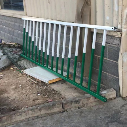 Solid round steel Beijing style guard rail for municipal road traffic isolation fence,