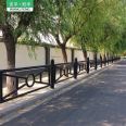 Wangfeng Customized Urban Road Landscape Protection Fence Traffic Isolation Fence Municipal Cultural Iron Fence