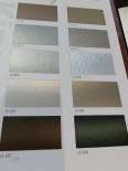 The metal decorative film used for renovation and decoration of elevator car hall door covers is available in brushed and frosted colors