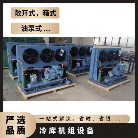 Xuerenlai Fukang chiller egg cold storage SP6L4000 cold storage equipment refrigeration unit