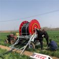 Agricultural reel type sprinkler irrigation machine multifunctional truss type sprinkler irrigation machine equipment automatic recycling