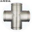 Trench type reducing tee 304 fire water supply engineering Trench fittings Water pipe connection fittings