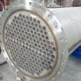 Manufacturer's stock tubular condenser, stainless steel 316 heat exchange equipment, carbon steel tubular heat exchanger