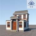 Assemblable house, light steel structure, light steel villa, Yijie homestay, foldable house, rural villa