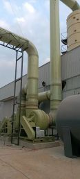 Single/double alkali fiberglass flue gas desulfurization tower for high-temperature and anti-corrosion brick factories, ceramic grain factories, and kilns