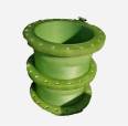 Glass fiber reinforced plastic flange DN300mm acid and alkali resistant hand layup production 90 degree elbow tee reducer pipe fittings