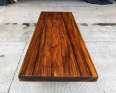 Pear wood tea table, Okan solid wood large board, mahogany tea table, owner's table