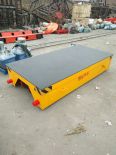 Hengantai Heavy Industry Industrial Goods Handling Flat Car Battery Electric Flatbed trolley