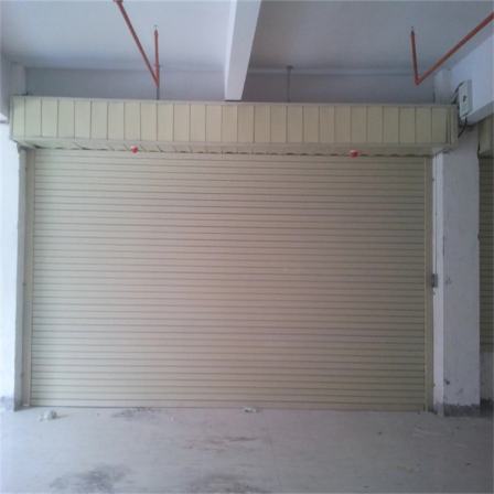 Provide measurement and installation services for color steel fireproof Roller shutter of Chenbaiyu shopping mall