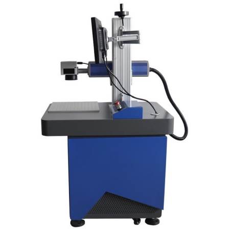 Stainless Steel Sheet Marking Machine 30W Metal Fiber Laser Engraving Machine Small Nameplate Engraving Machine Weixiang