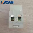 Guide rail type 3 plug industrial socket 10-16A 250V AC30 modular socket multifunctional 3 plug guide rail socket
