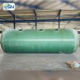 100 square meter fiberglass septic tank buried and wrapped around hospital community domestic sewage support customization