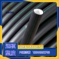 HDPE silicon core pipe, polyethylene telecommunications optical cable pipe, 40 color threading pipe, in stock