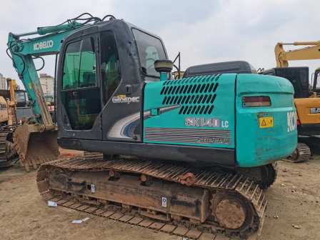 Transferred KOBELCO 140 original second-hand excavator, applicable to all kinds of mudflat, marshes, ditches and rivers