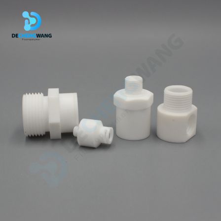 Dechuang PTFE screws, PTFE joints, plastic king products, anti-corrosion insulation, high and low temperature resistance