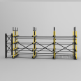 Telescopic cantilever rack, aluminum profile storage rack, steel pipe storage rack, warehouse rack, CK-SS-66 storage rack