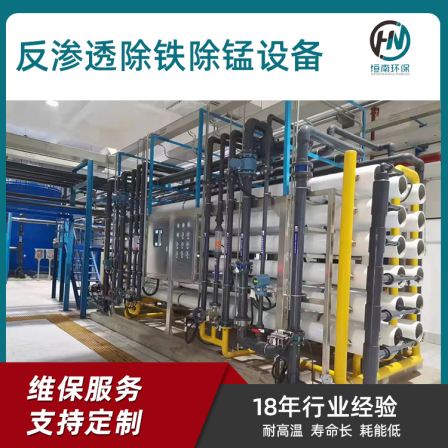 Industrial tap water treatment system EDI reverse osmosis iron and manganese removal water treatment equipment