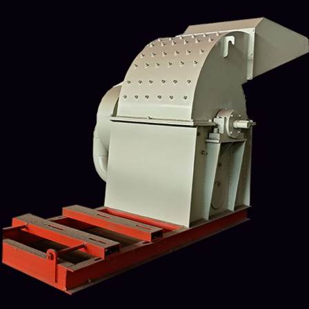 A machine for breaking wood. The equipment video structure of the wood granulator is reasonable and stable in operation