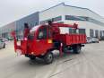 Four wheel drive, four different types of lifting and digging integrated machine, time-sharing four wheel drive hydraulic operation, lifting and digging transport vehicle, supporting customized Fuyou