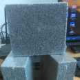 Foam glass insulation board, black microcellular foam glass brick support, customized