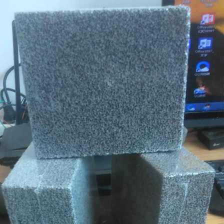 Foam glass insulation board, black microcellular foam glass brick support, customized