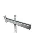 Henghesen Seismic Accessories Price Cable Support Arm Bridge C-shaped Steel Trough