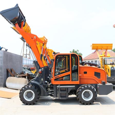 Hydraulic underground mining loader for construction site, breeding, agricultural loading and unloading forklift, Hanyue Heavy Industry