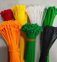 Wholesale garden colored nylon ties 3 * 100 * 150 * 200 * 250 * 300 * 4 * 5 black white red yellow Teal